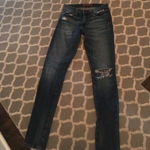 Joes “the skinny” distressed jean